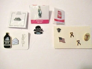 LOT/11 Mix of New & Used LAPEL PINS-contemporary & traditional icons - Picture 1 of 11