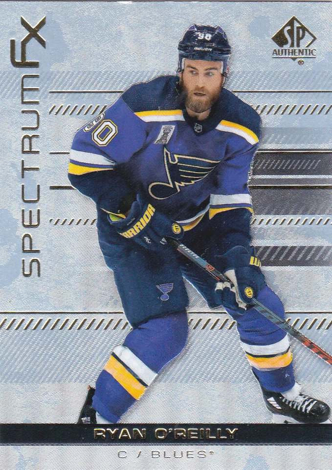 19/20 SP AUTHENTIC...RYAN O'REILLY...SPECTRUM FX...UNSCRATCHED...# S-1...BLUES - Image 1 of 1
