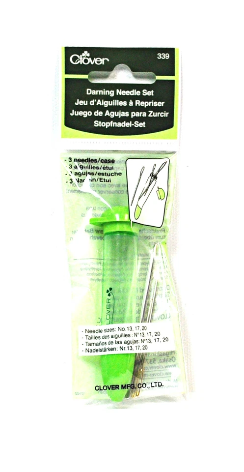 Trébol con agujas de darning Foto 1 de 2