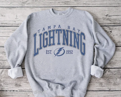 Tampa Bay Lightning Est 1992 Ice Hockey Sport Team Unisex Sweatshirt Gift Fan Al Cover