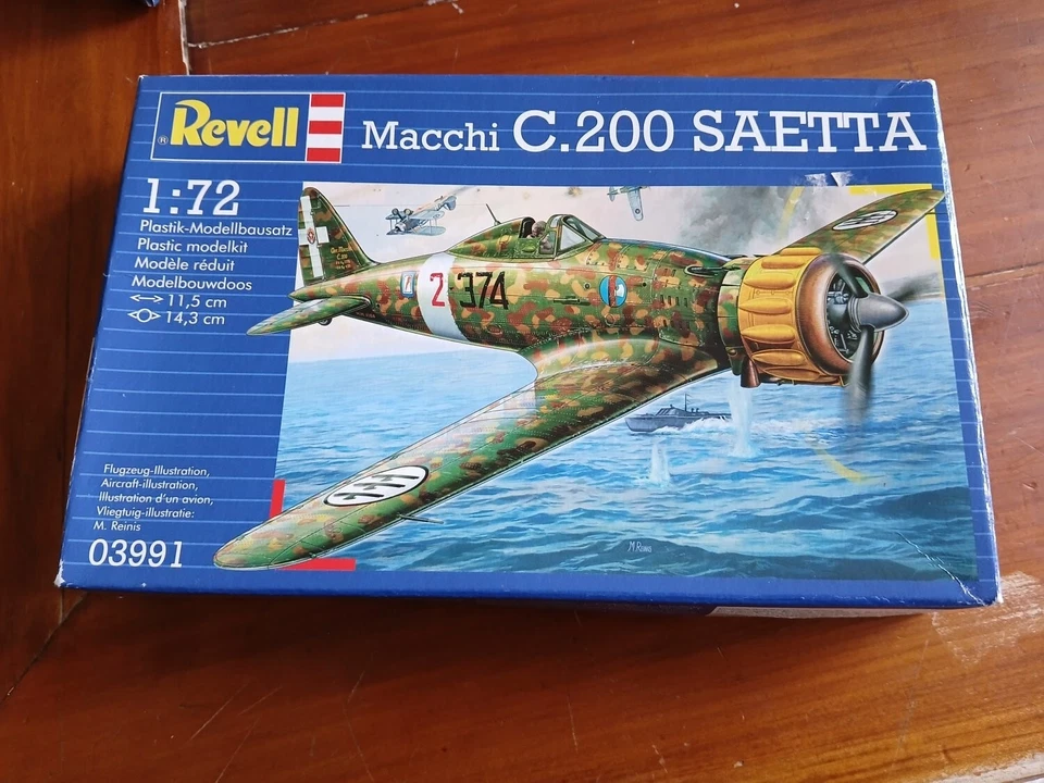 Revell Macchi Mc 200   1/72 Regia Aeronautica  Sealed Sigillato - Immagine 1 di 1