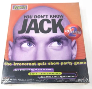 You Don't Know Jack Volumen 2 - Juego Big Box PC De Colección - ¡NUEVO Y SELLADO!! - Imagen 1 de 2