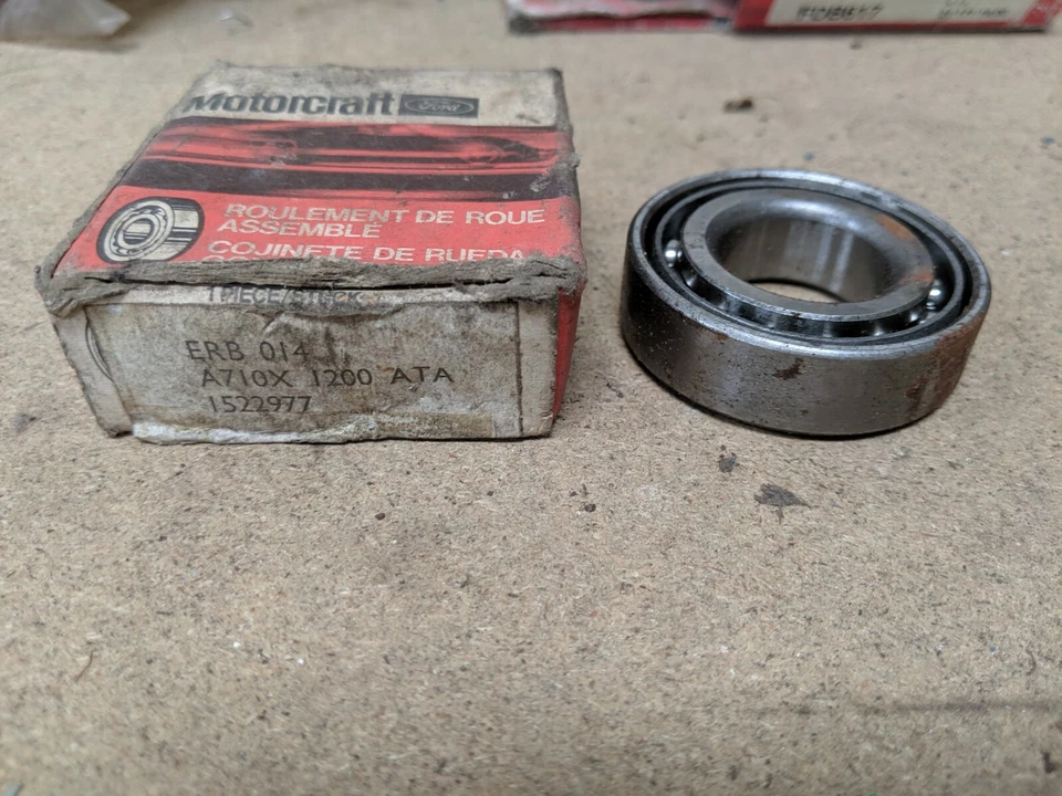 FORD / MOTORCRAFT BEARING ERB 14 1522977 A710X 1200 ATA  - Image 1 of 1