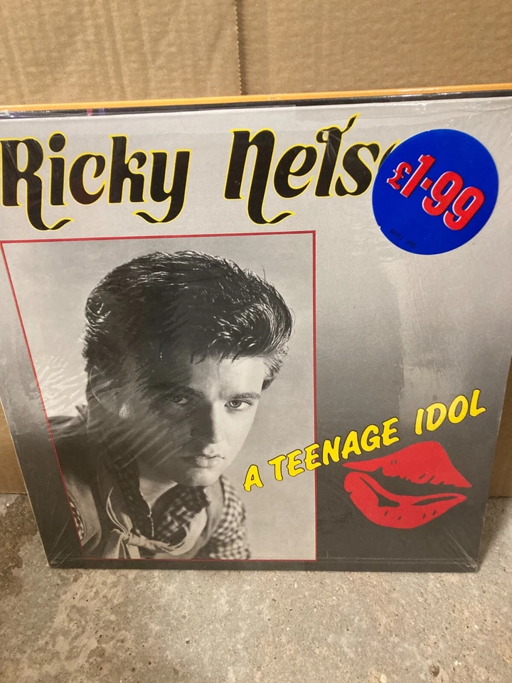 RICKY NELSON A TEENAGE IDOL VINYL LP, NEW & SEALED, LP31057 - Image 1 of 1