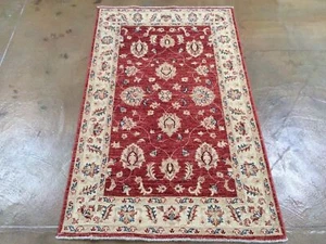 Alfombra de lana hecha a mano Chobi diseño tradicional turco anudada a mano 3,3X5,3 Brrsf-96 - Imagen 1 de 5
