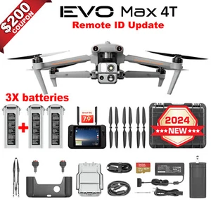 Autel EVO Max 4T Fly More Combo Thermal 8K HD, 12.4 miles Transmission, US STOCK - Picture 1 of 9