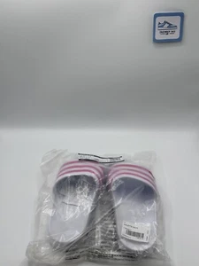 Adidas Adilette Aqua Slides - Weiß/Candy Pink/Weiß Damen UK7 Neu 24H 🎄📦 - Bild 1 von 3