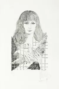 Leherb, Lotte en revolte, 1971 , Radierung, numeriert, handsigniert - Bild 1 von 1