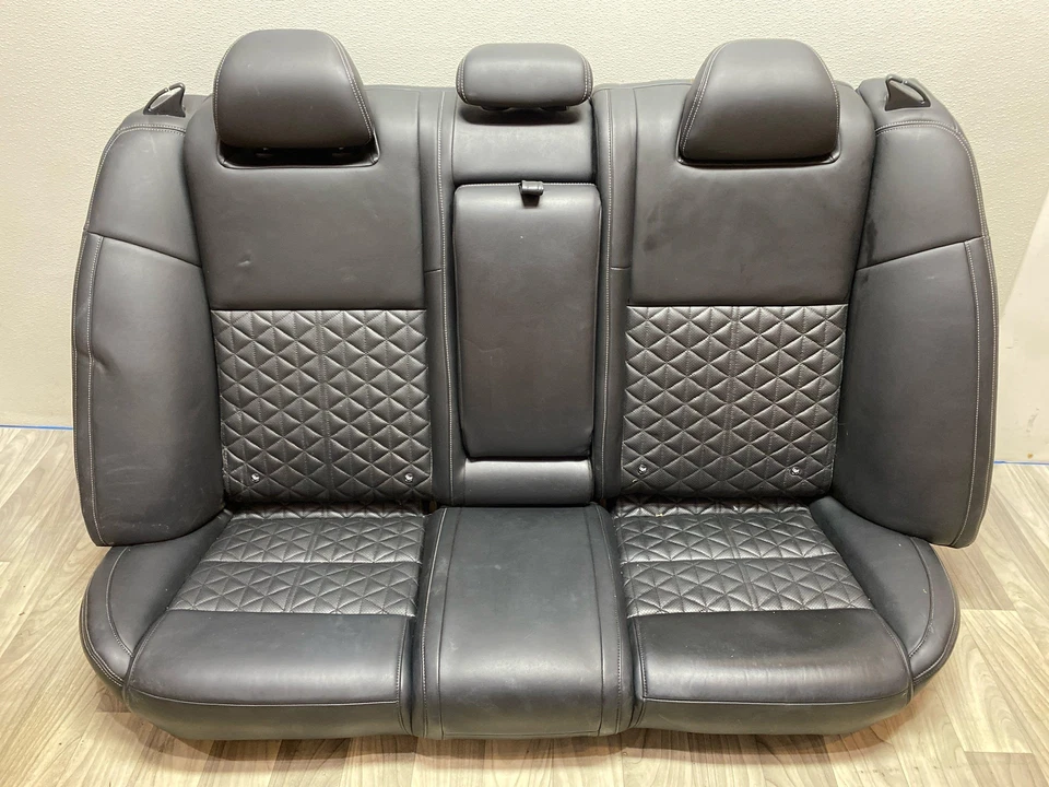 Asiento trasero inferior superior completo negro = G para Nissan Maxima Platinum 2016 Foto 1 de 4