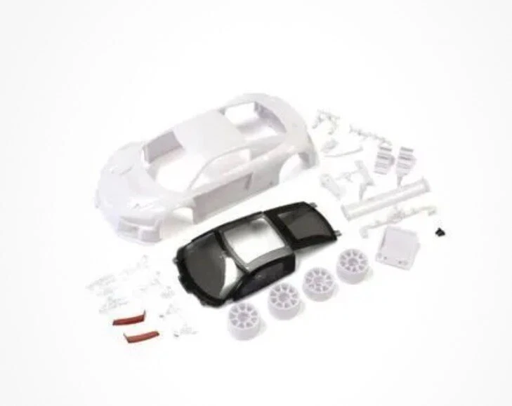 Kyosho Audi R8 LMS 2015 White body set(w/Wheels) - Image 1 of 1
