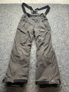 Killtec Level 3 Snow Pants Bibs Children’s Size 10 Grey Tech Line Ski Snowboard - Picture 1 of 10