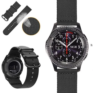 Para Galaxy Watch 3 45 mm / Galaxy Watch 46 mm / Gear S3 Bandas Nailon Correa Deportiva - Imagen 1 de 18