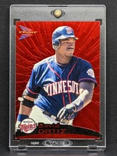 1999 Pacific Prism DAVID ORTIZ Retail Ruby Red SUPER RARE SSP Foil Big Papi