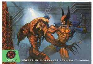 1994 Fleer Ultra X-Men Wolverines Greatest Battles 8 Card Lot - Picture 1 of 16