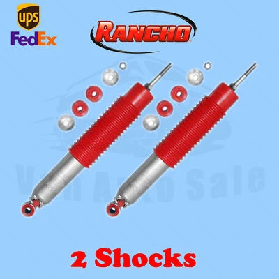 Rancho RS9000XL Front 4" Lift Shocks for GMC Sierra 2500HD 4WD 2001-10 Kit 2 - Imagem 1 de 4