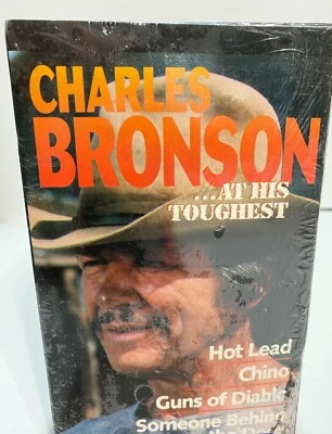 NEW/SEALED CHARLES BRONSON AT HIS TOUGHEST 4 VHS MOVIE SET — 第 1/4 张图片