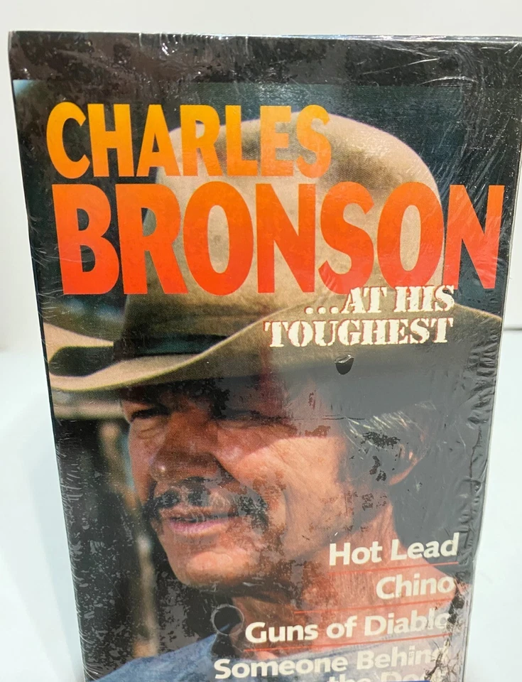 Charles Bronson - At His Toughest (VHS, 2001, 4-Tape Set)