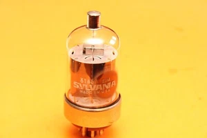 SYLVANIA - 6146A - 8298A - QE05/40 - METAL BASE - SINGLE TUBE - TESTED - 100% - Zdjęcie 1 z 7