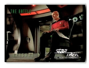 Tarjeta coleccionable Skybox STNG 1994 #36 episodio 9 The Battle - Imagen 1 de 4