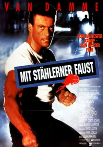 Mit stählerner Faust ORIGINAL A1 Kinoplakat Jean Claude Van Damme / Cynthia Gibb - Picture 1 of 1