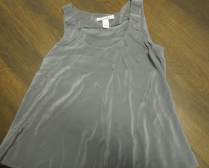 WOMENS SILK DRESS TOP by Kenneth Cole Size 2 Tank Top - Picture 1 of 5
