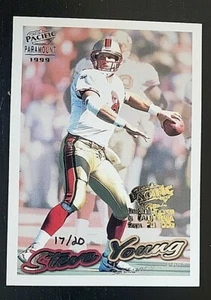 1999 Paramount 17/20 Talkin Sports N. California Sept.29 1999 #216 Steve Young - Picture 1 of 7
