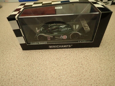 Ltd Edn Minichamps 1:43 400 031398 Bentley Speed 8 Sebring 2003  Undisplayed MIB - Image 1 of 4