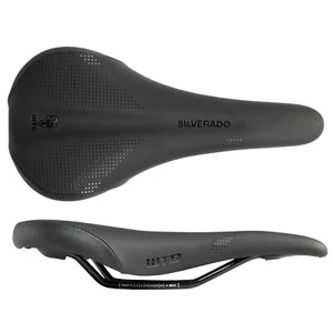 WTB Silverado 265 Bike Bicycle Saddle Stainless Steel Rails Narrow 135mm Black - Picture 1 of 1