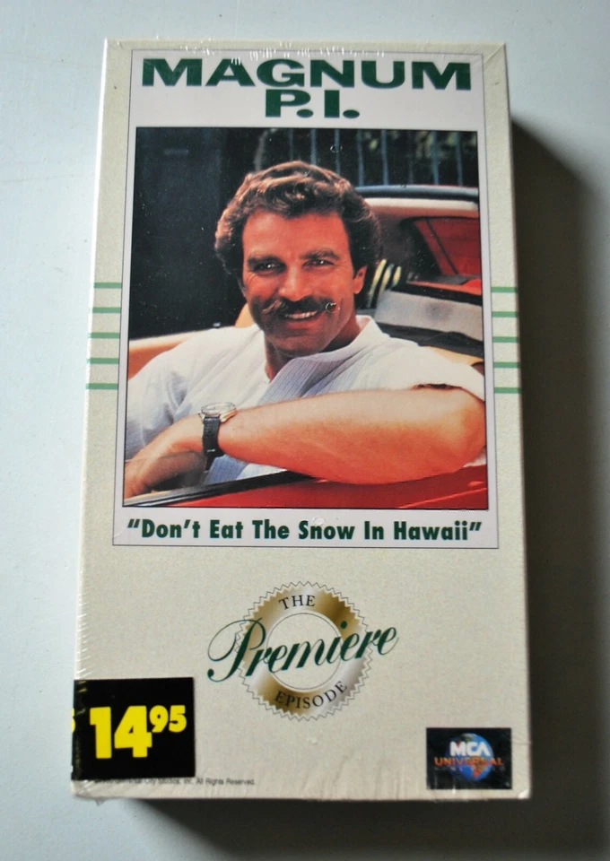 MAGNUM P.I. THE PREMIERE EPISODE VHS BRAND NEW AND SEALED  - Image 1 of 1