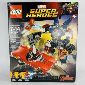 New! LEGO Marvel Iron Man: Detroit Steel Strikes Set 76077 Justin Hammer Coulson