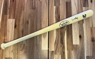 Бейсбольная бита с автографом Дона Маттингли из New York Yankees Louisville Slugger без сертификата подлинности - Изображение 1 из 4