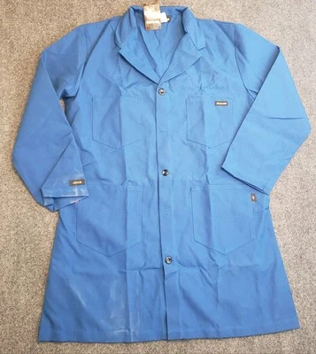 Abrigo de laboratorio resistente al fuego Workrite FR para hombre XL azul Nomex ARC 6 etiquetas nuevas Foto 1 de 4