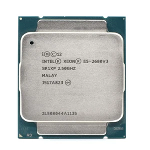 Intel Xeon E5-2680 V3 2.5GHz 12-Core SR1XP 30MB 120W LGA 2011-3 CPU Processor - Picture 1 of 5