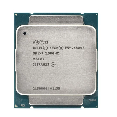 Intel Xeon E5-2680 V3 2.5GHz 12-Core SR1XP 30MB 120W LGA 2011-3 CPU Processor - Image 1 of 4
