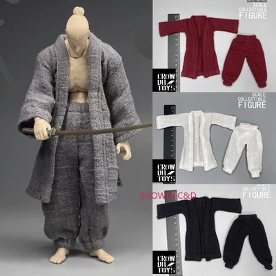 1/12 Scale Male Trendy Samurai Clothing Set Model For 6'' Romankey Action Figure - Image 1 of 4