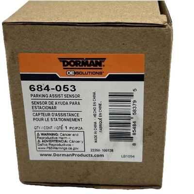 Sensor de ayuda de estacionamiento Dorman 684-053 para 12-18 C-Max Escape Focus Transit Connect Foto 1 de 3