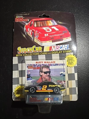 Rusty Wallace #2 Pontiac Car 1991 Racing Champions NASCAR Diecast Stock Car Foto 1 de 3