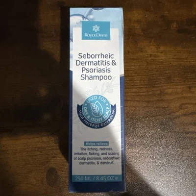 Champú para tratamiento de dermatitis seborreica RoyceDerm picazón cuero cabelludo psoriasis 8,45 oz Foto 1 de 2