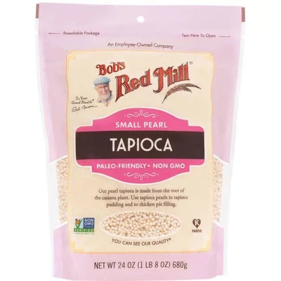 Paquete de tapioca perla pequeña Bob's Red Mill 24 oz Foto 1 de 2