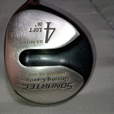 Taco de golfe raro Sonartec 4 madeira 16° SS-03 cavidade de direção TaylorMade R5 grafite  - Imagem 1 de 4