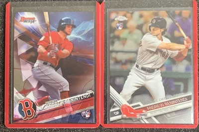 Andrew Benintendi RC 2017 Bowman's Best Topps Cromo #14 Novato Boston Red Sox  Foto 1 de 4