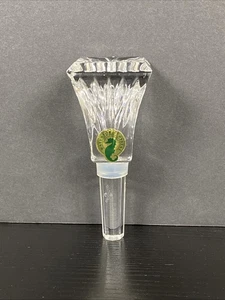 WATERFORD MILLENNIUM SERIES CHAMPAGNE CRYSTAL WINE STOPPER  GERMANY - Picture 1 of 6