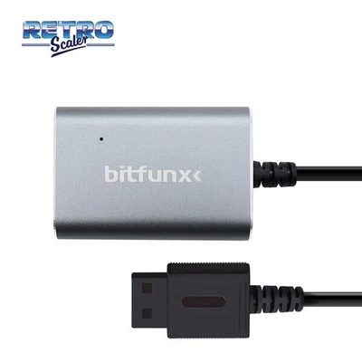 Bitfunx HDMI Adapter for Nintendo Wii NTSC PAL Game Console 480i, 480p PAL 576i - Image 1 of 4