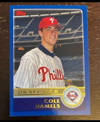 2003 Topps - Selección del draft Cole Hamels #671 (RC) Foto 1 de 2