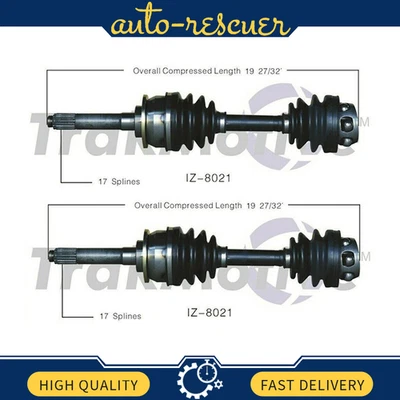 2 ejes delanteros CV SurTrack para Isuzu VehiCROSS 4x4 99-01 sin junta IB Foto 1 de 2