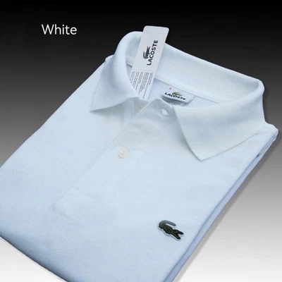  NUEVO Polo Lacoste Para Hombre Calce Regular Mangas Cortas Talla M-2XL  Foto 1 de 4