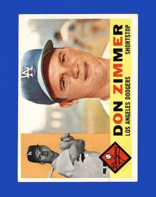 1960 Topps Set-Break # 47 Don Zimmer como nuevo *GMCARDS* Foto 1 de 2
