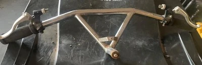 Vintage Steel BullMoose Old School BMX Mountain Bike Bicycle Stem & Handlebars - Image 1 of 4