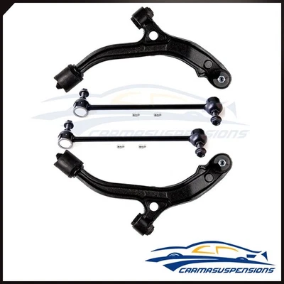 Juego de 4 brazos de control inferiores delanteros para Dodge Caravan 01-06 07 kit de eslabones de barra estabilizadora Foto 1 de 4