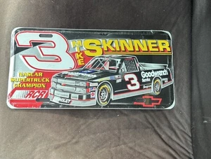 Goodwrench Chevy Racing License Plate Nascar Winston Cup Truck Series M. Skinner - Picture 1 of 6